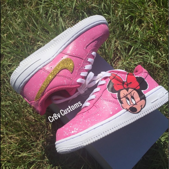 minnie mouse custom air force 1